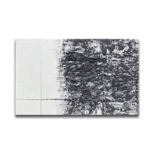 Black and White Thick Textured Original Handmade Mixed Media Wall Art Home Decoration